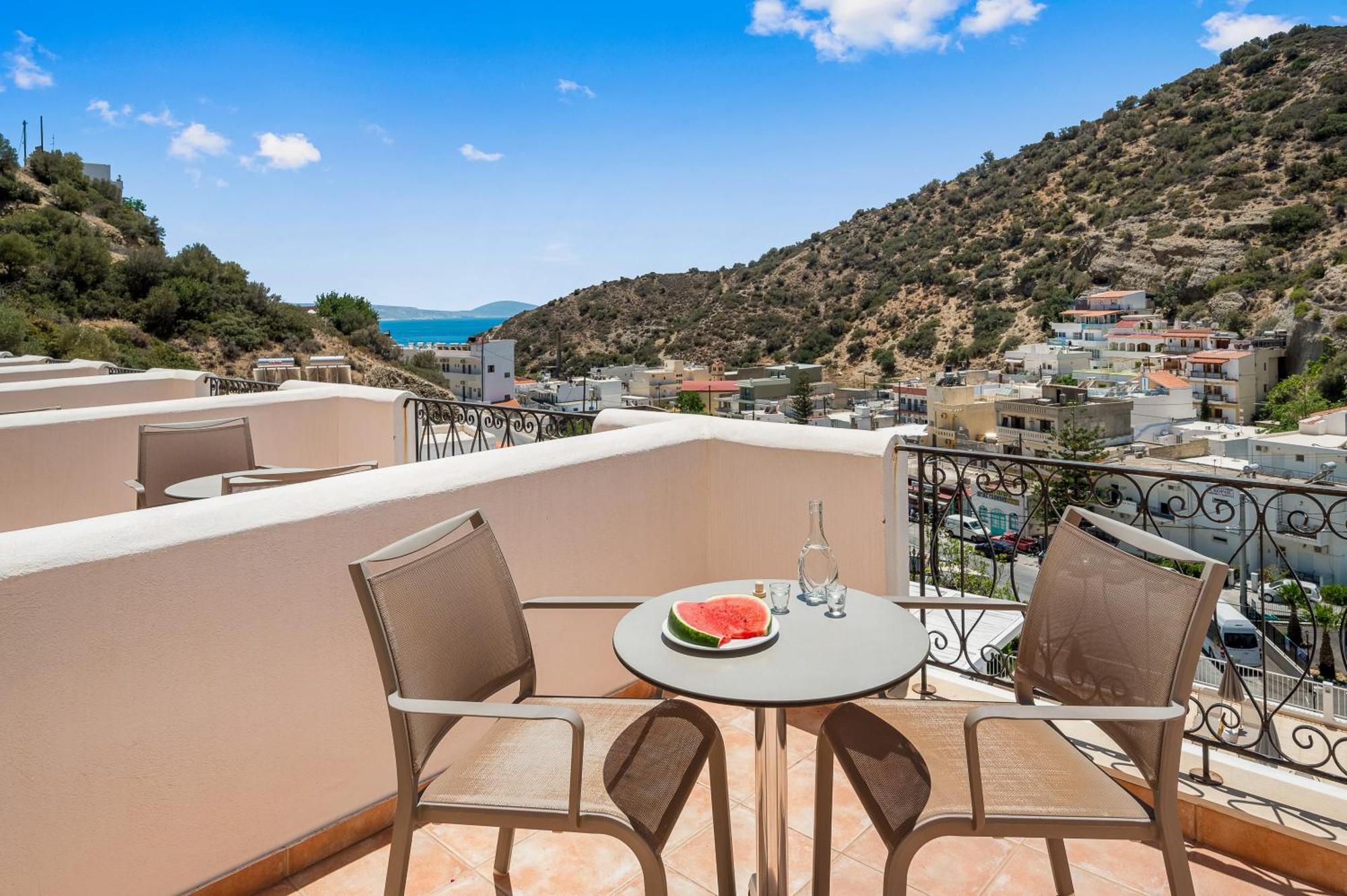Glaros Hotel Apartment Agia Galini Exteriör bild