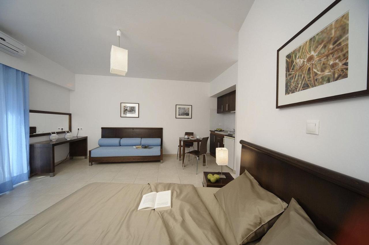 Glaros Hotel Apartment Agia Galini Rum bild
